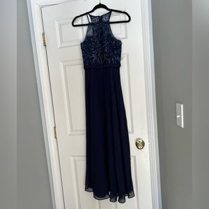 Navy Blue Size 2 Prom or Bridesmaid Dress